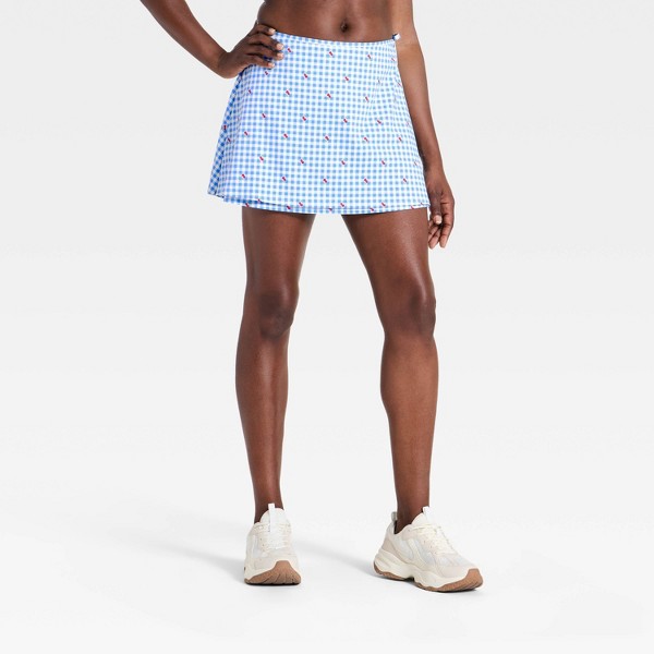 Falda short cruzada de tejido para mujer - All In Motion™ 5