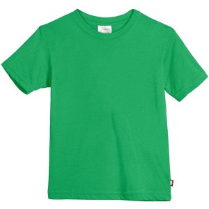 City Threads USA-Made Boys Organic Cotton Soft Jersey Short Sleeve Crew Tee - 1 of 4
