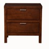Alpine Furniture Nightstand Carmel, Cappuccino - 2 of 4