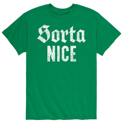 Men's - Instant Message - Sorta Nice Short Sleeve Graphic T-Shirt : Target