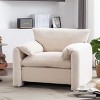 NicBex Chenille Oversized Accent Chair,Upholstered Living Room Chairs with Open Backrest,Modern Armchair,Accent Chairs for Living Room - 2 of 4