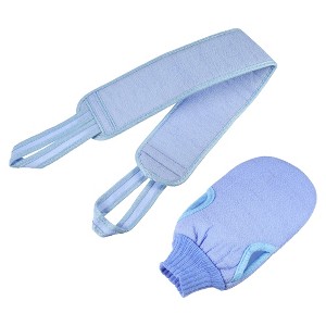 Unique Bargains Shower Bath Brush Kit 22.83"x3.54" 1 Set - 1 of 4