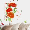 Slickblue Showy Flower Wall Art Decals - Easy Apply Vinyl Stickers for Home Décor - 23.6"x35.4" - 2 of 3