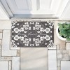 Stupell Industries Sweet Home Apple Blossoms Entry Printed Outdoor Door Mat, design by Tim Coffey, 18"x30" - 4 of 4