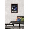 Trends International NFL Baltimore Ravens - Neon Helmet 23 Framed Wall Poster Prints - 2 of 4