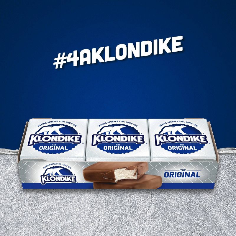 Klondike Original Vanilla Ice Cream Bars Dipped in Chocolately Coating - 6ct, 4 of 12