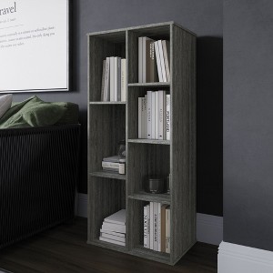 CasePiece Modern 7 Shelves Bookcase - 1 of 4