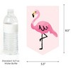 Big Dot of Happiness Pink Flamingo - Party Like a Pineapple - Tropical Summer Birthday Party Bunting Banner - Pink Party Decorations - Happy Birthday - 2 of 4