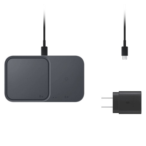 Samsung 15w Dual Fast Wireless Charger With Usb-c Cable And Power