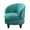 Sophia Velvet Swivel Accent Chair - Steve Silver Co. - 3 of 4
