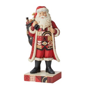 Jim Shore 10.25 In The Anticipation Of Christmas Fao Schwarz Santa Figurines - 1 of 3