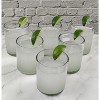 Dos Sueños Mexican Hand Blown Glassware Combo Set - Natural Pitcher and Tumblers - 2 of 4