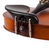 TopComfy 4/4 Solid Wood Violin Set with Case Bow Strings Shoulder Rest Tuner Connecting Wire Cloth for Adult Learners - 4 of 4