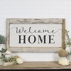VIP Wood 35 in. White Welcome Home Script Sign - 2 of 3