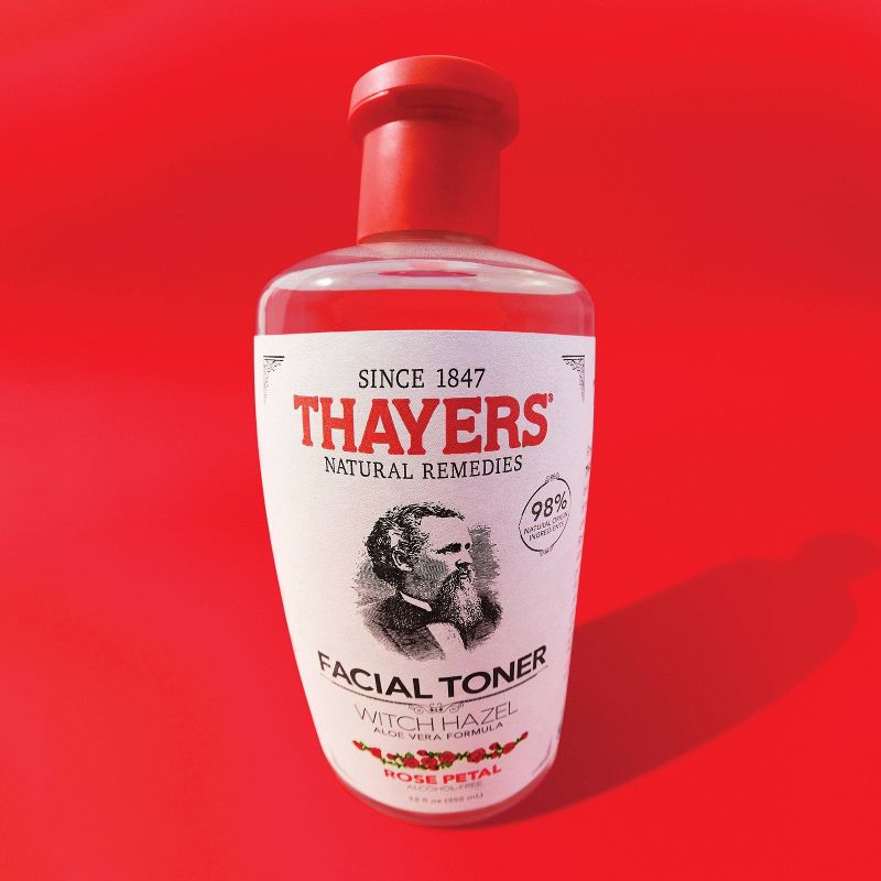 Thayers Natural Remedies Witch Hazel Alcohol Free Toner with Rose Petal, 3 of 17