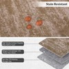 Runner Rug for Bedside Machine Washable Non-Slip Low Pile Accent Carpet Modern Abstract Rug No-Shedding Hallway Indoor Carpet - 3 of 4