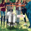 VEVOR 80 Qt Seafood Boiling Kit with Strainer, Outdoor Seafood Boil Pot and Basket, Cooking Set for Crab Crawfish Lobster Boiling, Silver - 3 of 4
