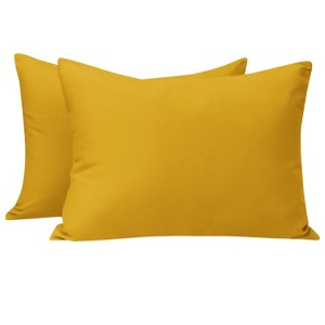 2 Pack Brushed Microfiber Zippered Toddler Pillowcases, Super Soft and Cozy Travel Pillow Cases - NTBAY - 1 of 4
