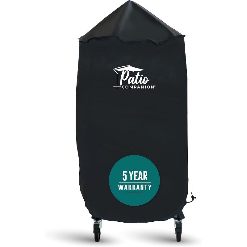 Patio Companion Professional Grill Cover, 5 Year Warranty, Heavy-Grade UV Blocking Material, Waterproof and Weather Resistant, 1 of 8