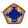 Harry PotterBag, Crossbody, Figural, Chocolate Frog Candy Box Replica Debossed Gold, Blue, Vegan Leather - 3 of 4