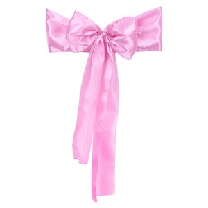 Unique Bargains Wedding Banquet Decorative Chair Sashes Ties Bows 10 Pcs - 1 of 4