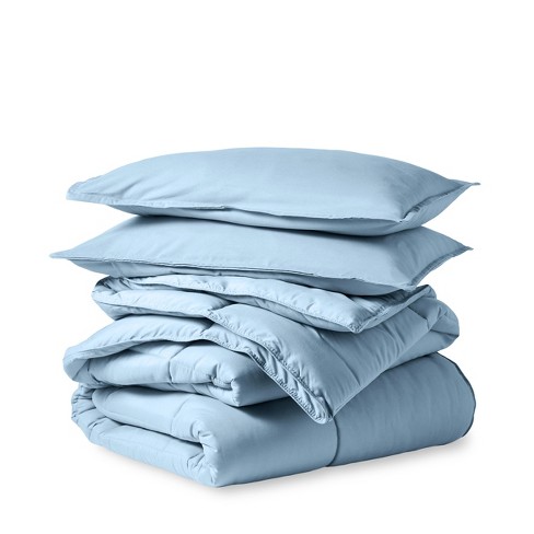 Light blue down alternative comforter sales
