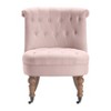 Elmhurst Tufted Accent Chair Blush Pink - Finch - 3 of 4