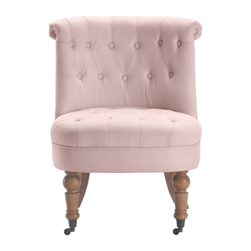 Elmhurst Tufted Accent Chair Blush Pink - Finch, 3 of 9