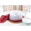 Nordic Ware Bundt Cake Keeper, Plastic,  Red - image 2 of 4