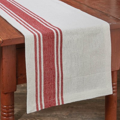 Park Designs Red Ribbon Candy Table Runner 36