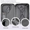 Lyngins Hardshell 18/20/24/28 Inch 6PCs Luggage Sets with Duffel Bag,Spinner Wheels,TSA Lock,Expandable Suitcase Sets for Family Trips,Travel - 2 of 4