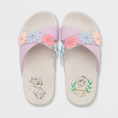 Girls' Disney Frozen Swim Slide Sandals - Disney Store