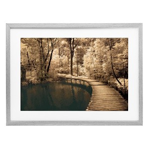 Stupell Industries Take My Lead Curved Bridge Framed Print Under Glass - 1 of 4