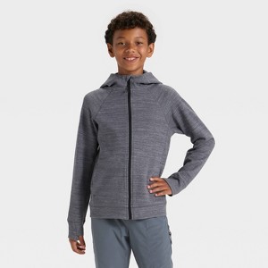 Boys' Siro Ponte Full Zip Hoodie Sweatshirt - All In Motion™ - 1 of 3