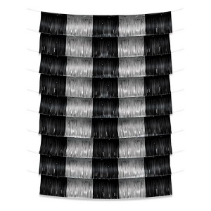 Beistle Metallic Fringe Garland Backdrop, 9.75" x 6', (9/Pkg) Multicolored - 1 of 4