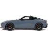 2024 Nissan Z Nismo Gray with Black Top 1/18 Model Car by GT Spirit - 4 of 4