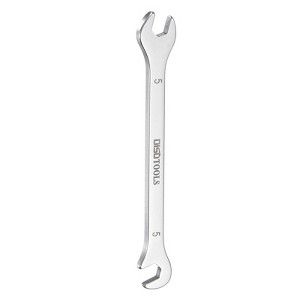 Unique Bargains 30Cr13 Stainless Steel Auto Repairs Home Projects Thin Double Open-End Wrench - 1 of 4