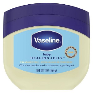 Vaseline Baby Healing Jelly - 13oz: Softening, Soothing, Hydrating, Whole  Body Use, For Normal to Dry Skin