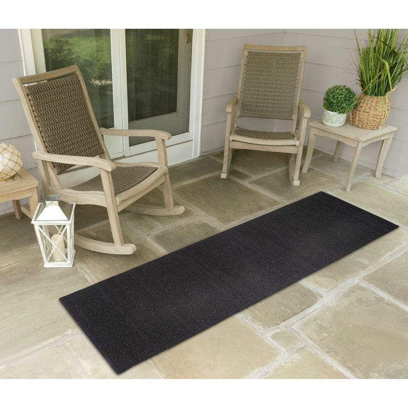 Liora Manne Avalon  Indoor/Outdoor Rug  Charcoal.., 3 of 9