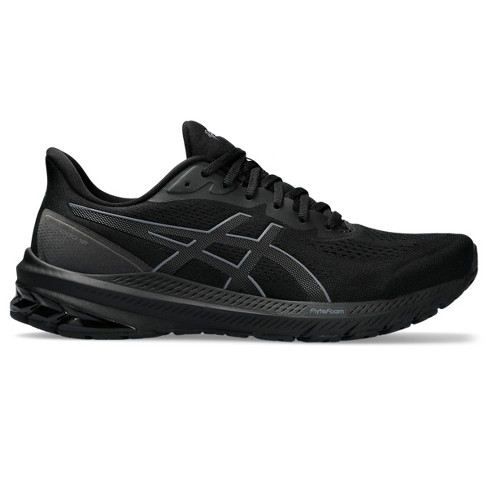 Asics black running shoes 2024 mens