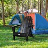 Outsunny Folding Adirondack Chair, Outdoor Fire Pit Seating HDPE Lounger Chair for Patio Deck and Lawn Furnitur - 2 of 4