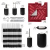 Hearth & Harbor Bathroom Accessories Set - Bathroom Set, 23PC Bathroom Set with Shower Curtain and Rugs - 2 of 4