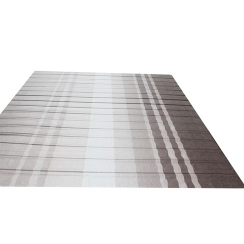 Aleko 20x8 Feet Vinyl Rv Awning Fabric Replacement For Retractable Awning Brown Stripes Color Target