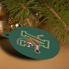 University of Vermont Catamount Logo Aluminum Holiday Christmas Tree Ornament - 4 of 4