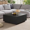 Bella Depot 33.25" Square Coffee Table with 4 Drawers - 4 of 4