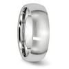Black Bow Jewelry 7mm Cobalt Satin Domed Standard Fit Band - 4 of 4