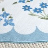 Martha Stewart Floral - MSRW198 - Indoor Power Loomed Machine Washable Skid-Resistant Rugs - 3 of 4