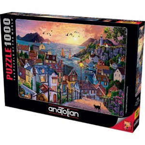 Anatolian Coastal Town At Sunset 1000 pc   Jigsaw Puzzle 1098 - 1 of 4