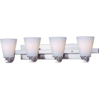 Maxim Lighting Conical 4 - Light Vanity in  Satin Nickel