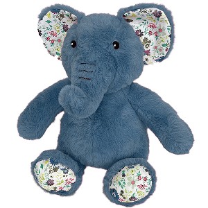 Petlou Plush Crinkle Interactive Stuffed Dog Squeaky Toys - 15" (Promo Elephant - Blue) - 1 of 4